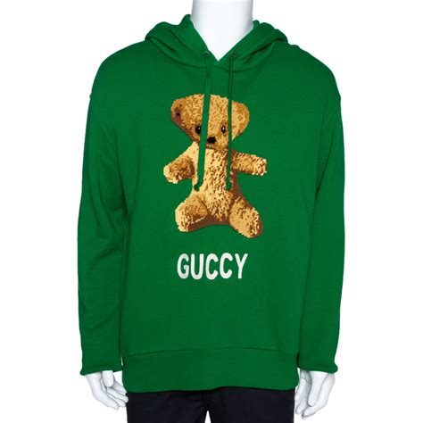 gucci teddy bear sweater|gucci teddy bear sweatshirt men.